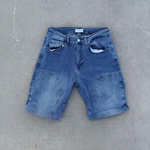 Legend London Carpenter Denim Shorts – Size 32